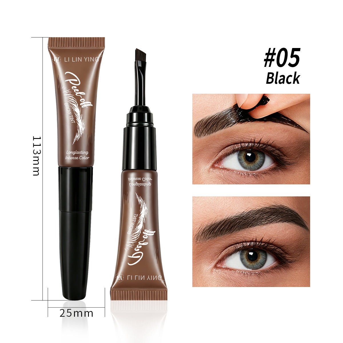 Peel Off Eyebrow Gel Sweatproof & Waterproof Brow Gel