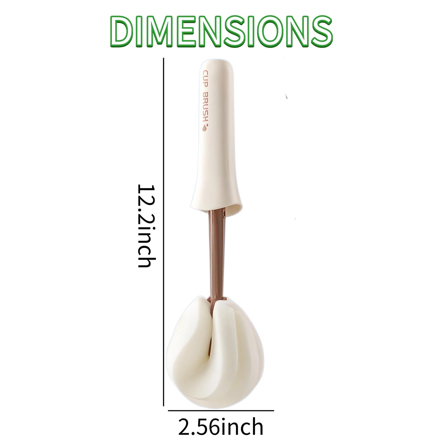 2-in-1 Cup Cleaner with Hidden Straw Detail Brush