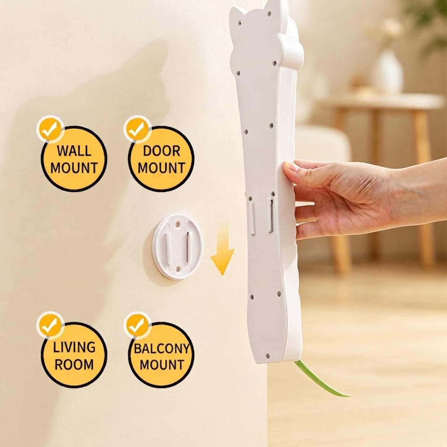 Cat Toy USB Rechargeable Two-Speed Play