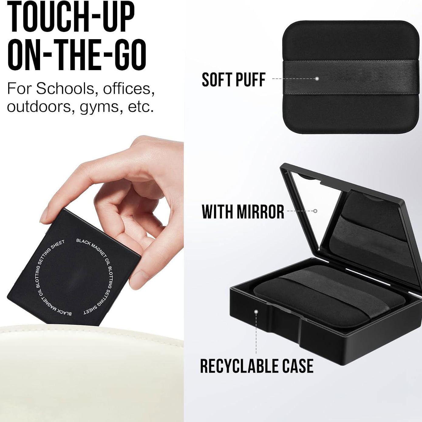 150 Pcs / Set Velvet-Finish Oil-Absorbing Sheets—Keep Your Makeup Fresh All Day Long