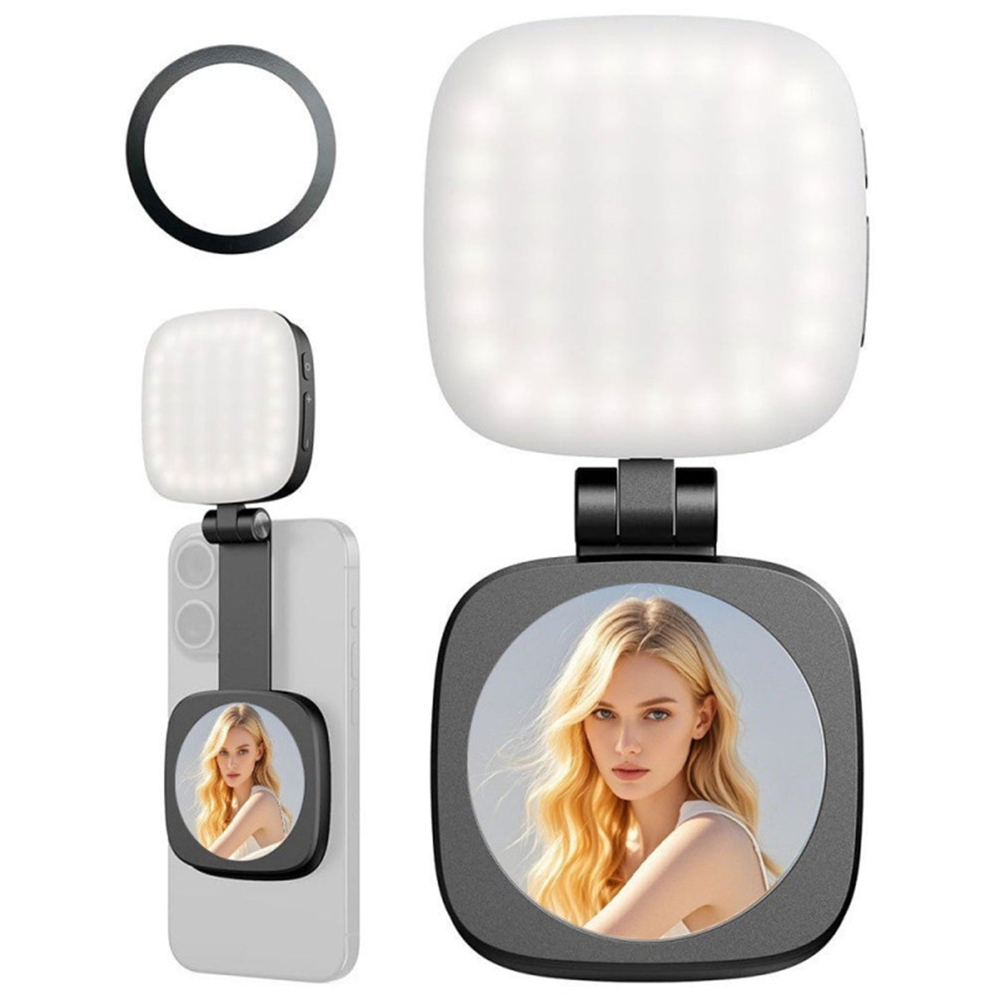 Magnetic Selfie Light Compatible with MagSafe iPhone