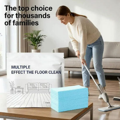Multi Effect Floor Cleaner Sheets, Deep Cleaning Floor Sheet Pack