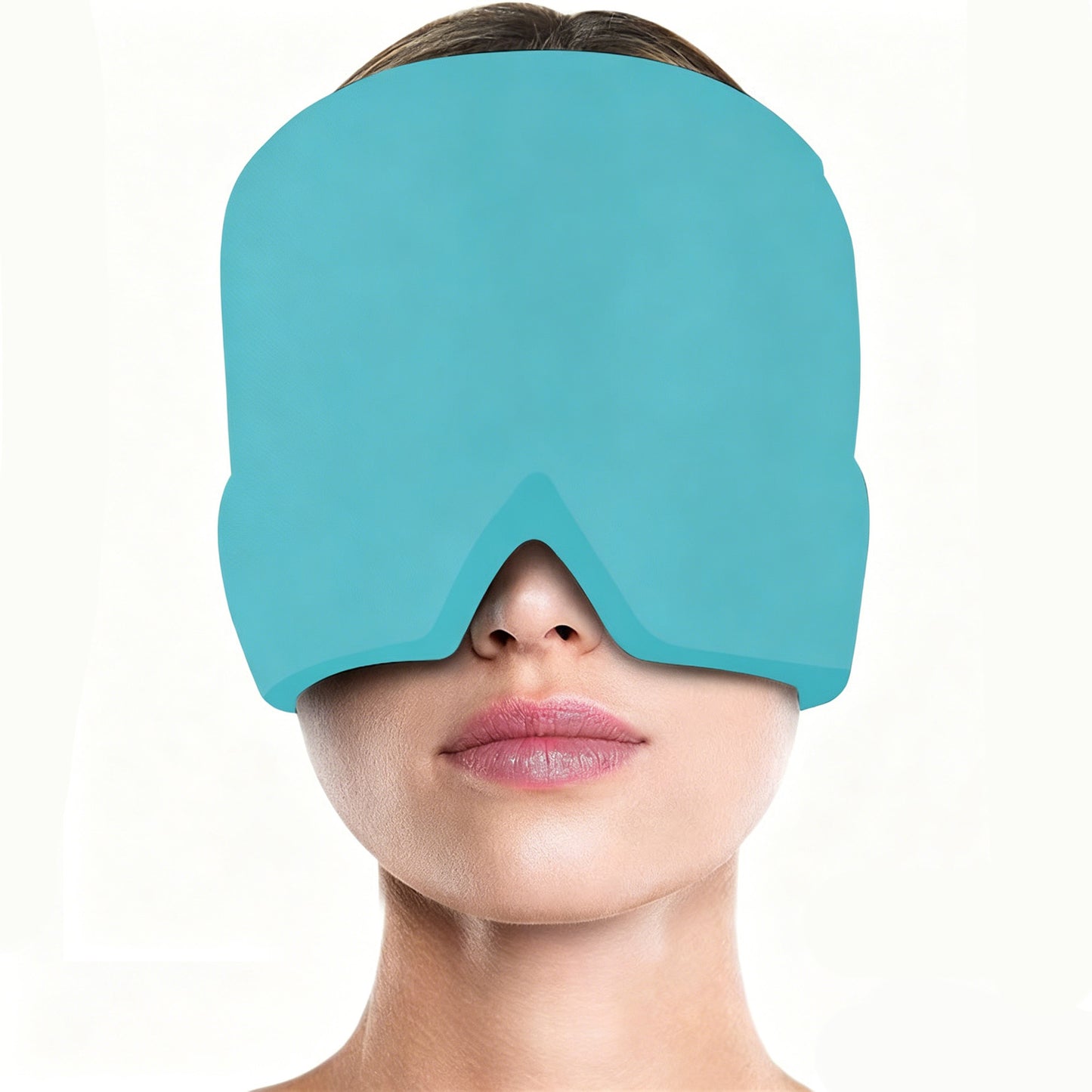 Reusable Migraine Relief Cap – 360° Gel Ice & Heat Therapy Head Wrap for Headache Relief