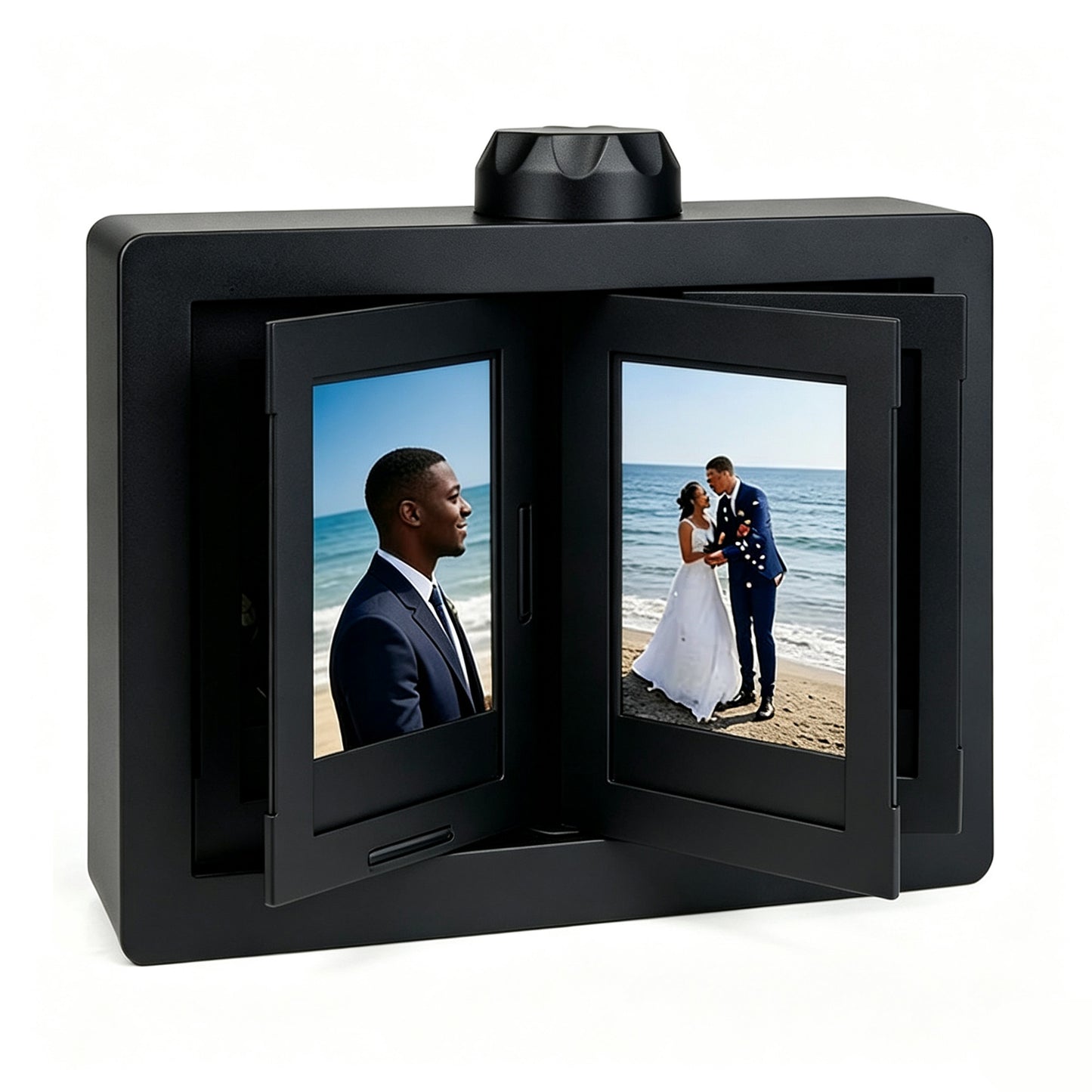Instax Display Frame – Rotating Flip-Style Photo Album -Holds 24 Photos