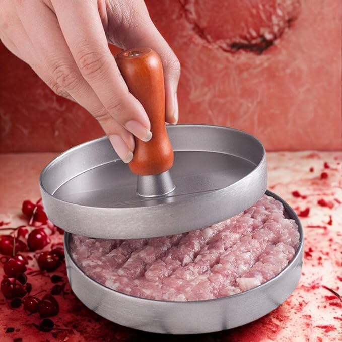 Stainless Steel Hamburger Patty Press