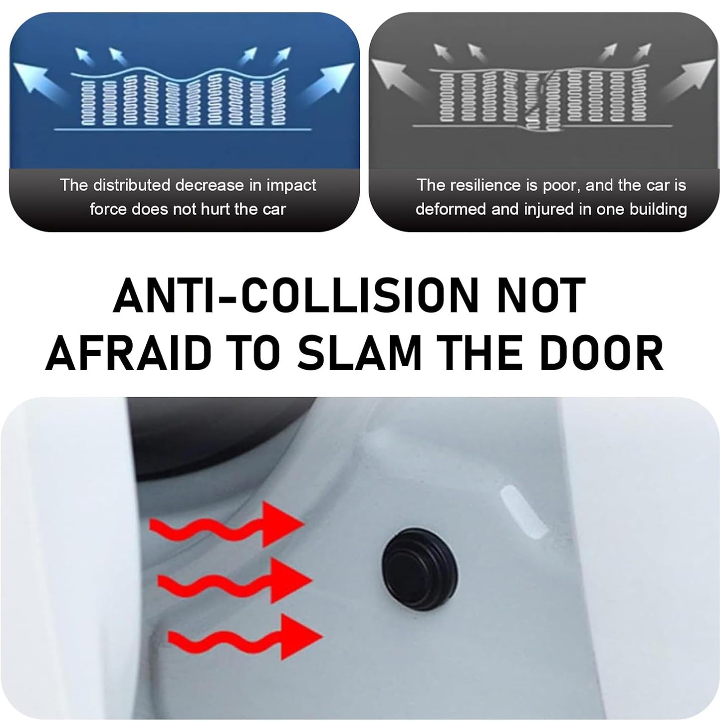 30 PCS Car Door Shock Absorber Pad for Honda CR-V 1995-2026 RD/RW/RS