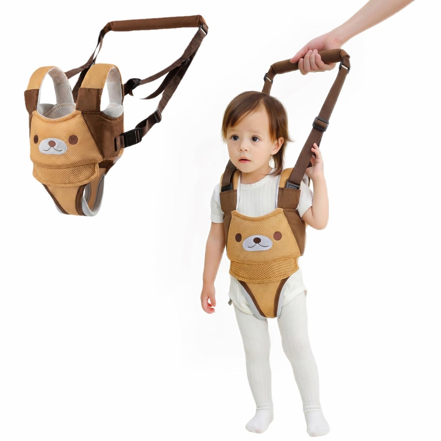 Adjustable Handheld Baby Walker Safety Stand and Walk Baby Walking Helper