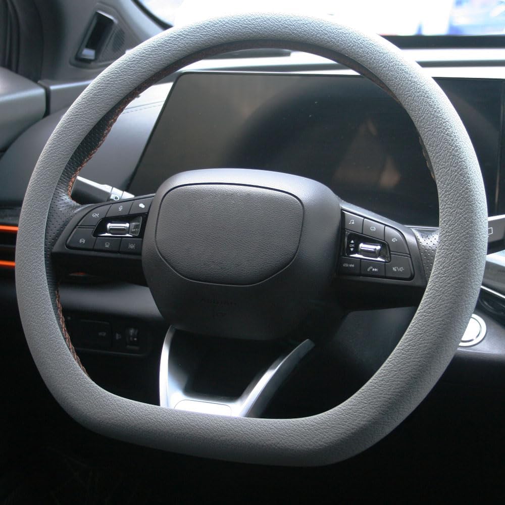 Car Steering Wheel Cover – Universal Fit Anti-Slip, Odorless Stretchy Steering Wheel Protector for Most Cars