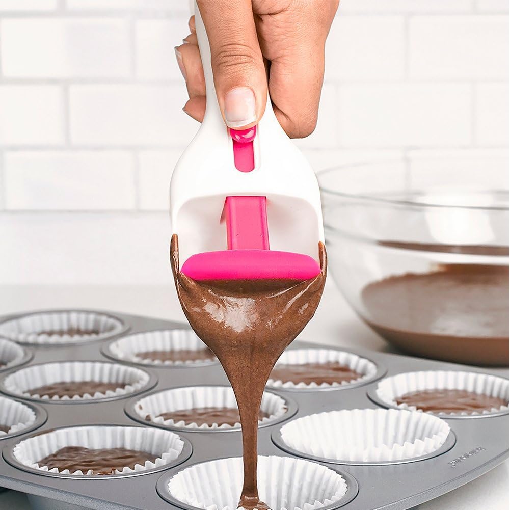 Cupcake Scoop Batter Dispenser Ideal for Cupcakes Pancakes Muffins