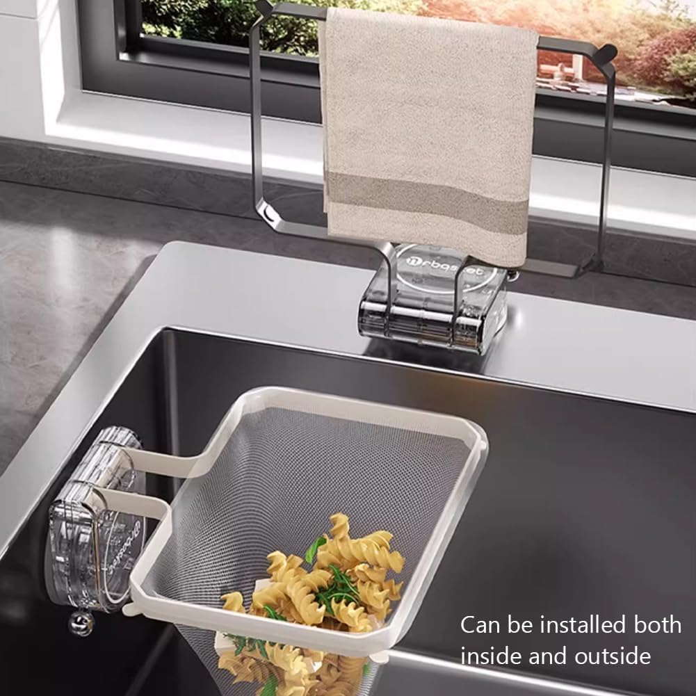 Kitchen Sink Strainer with Filter Mesh Bag