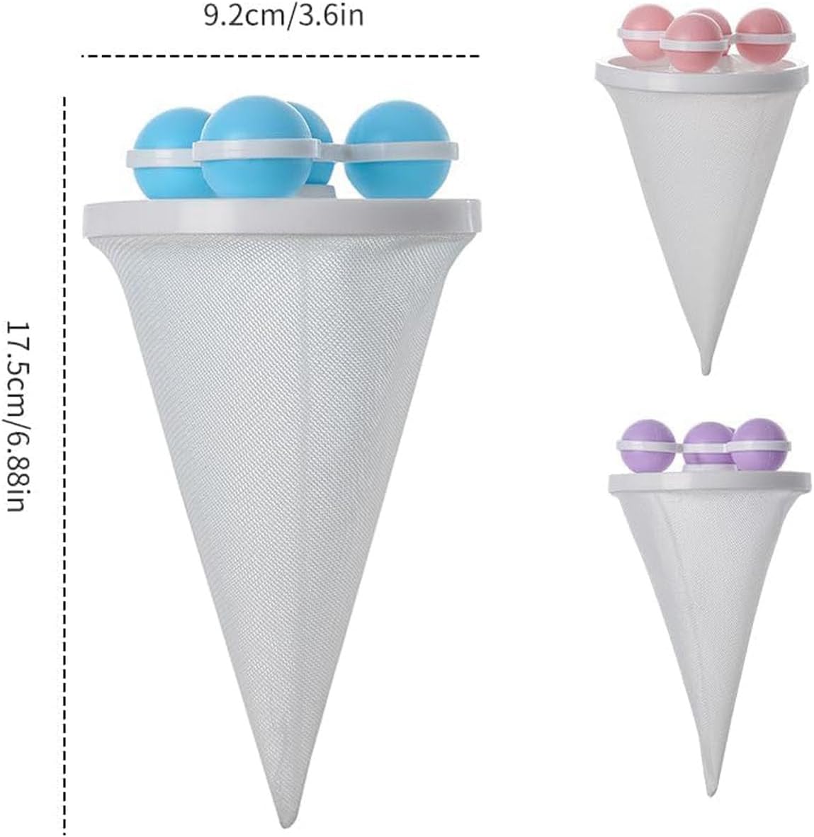 Reusable Hair Filter Mesh Bag for Washing Machine