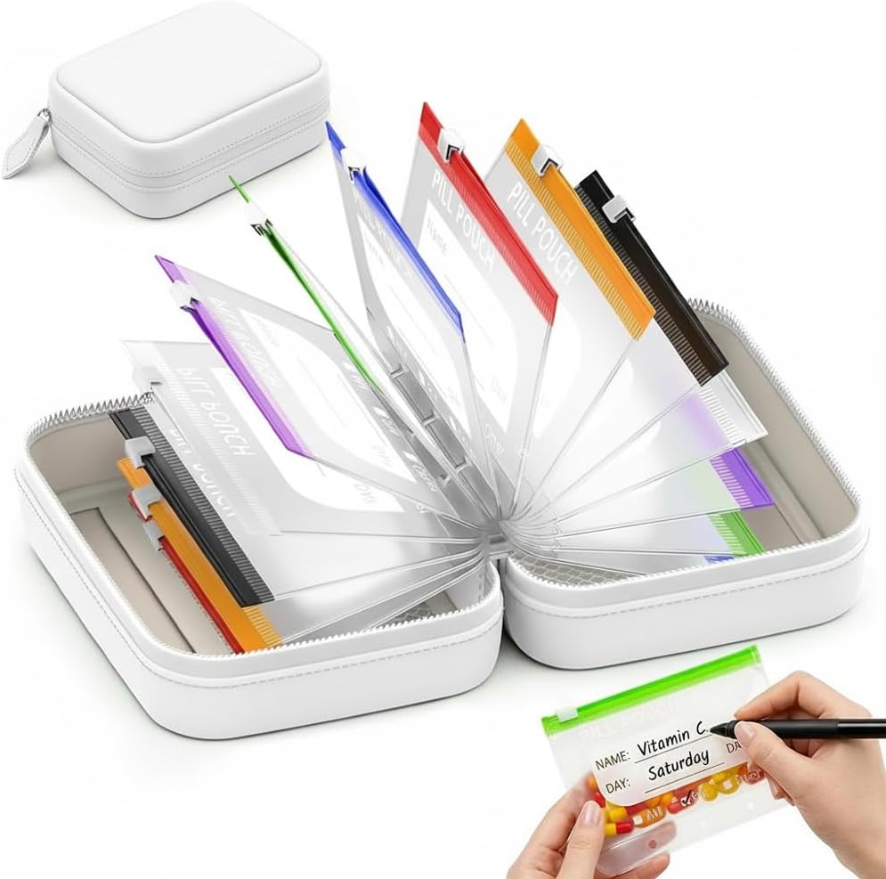 Waterproof Pill Organizer Set