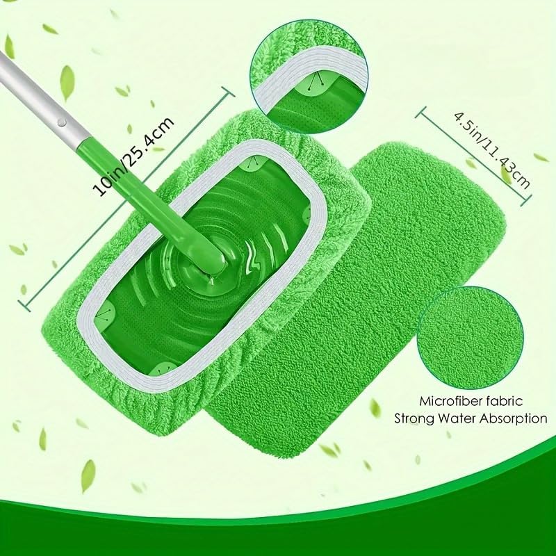 Reusable Microfiber Mop Pads for Swiffer Sweeper