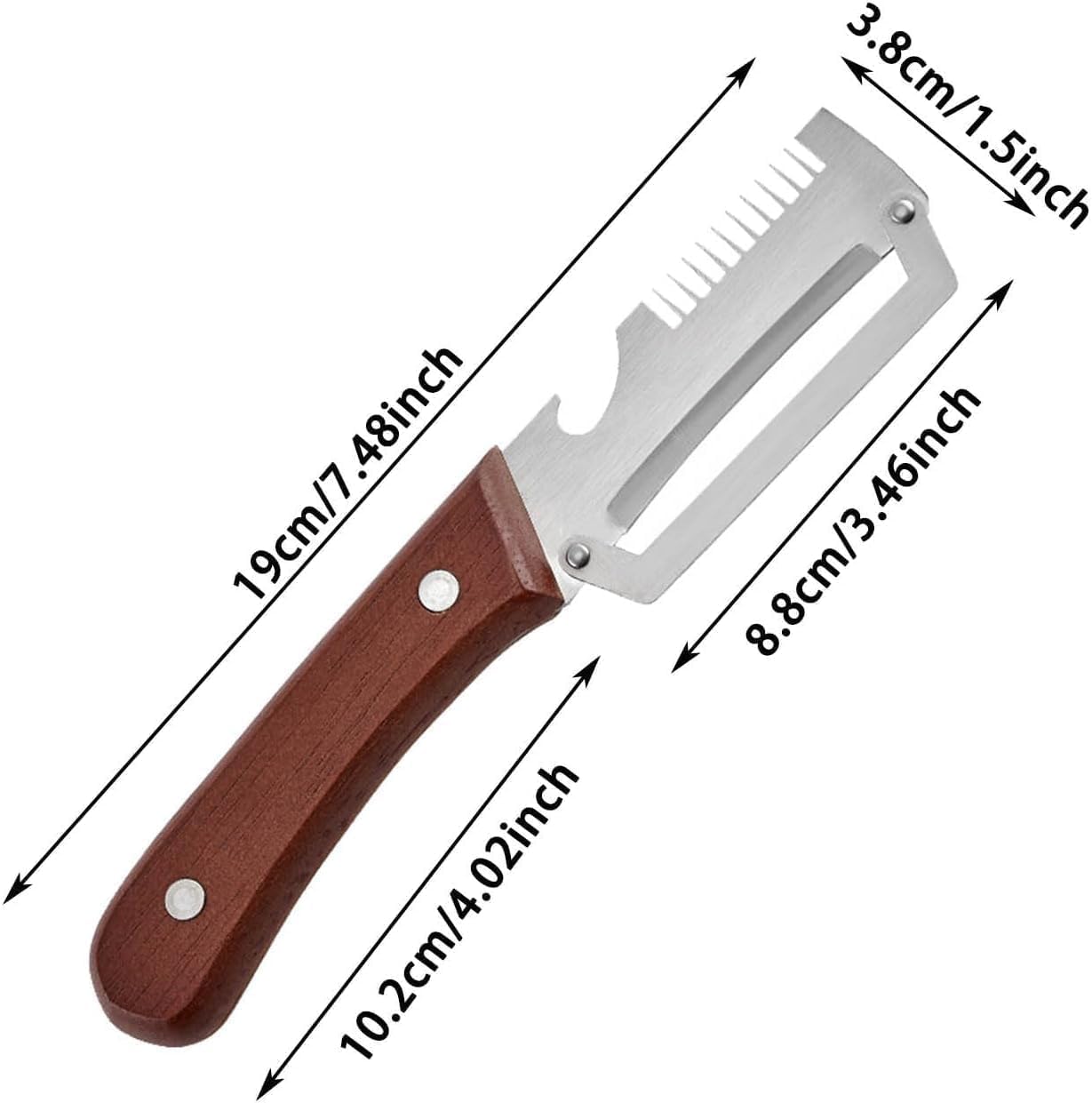 Multi-functional Peeling &Shredding Kitchen Tool