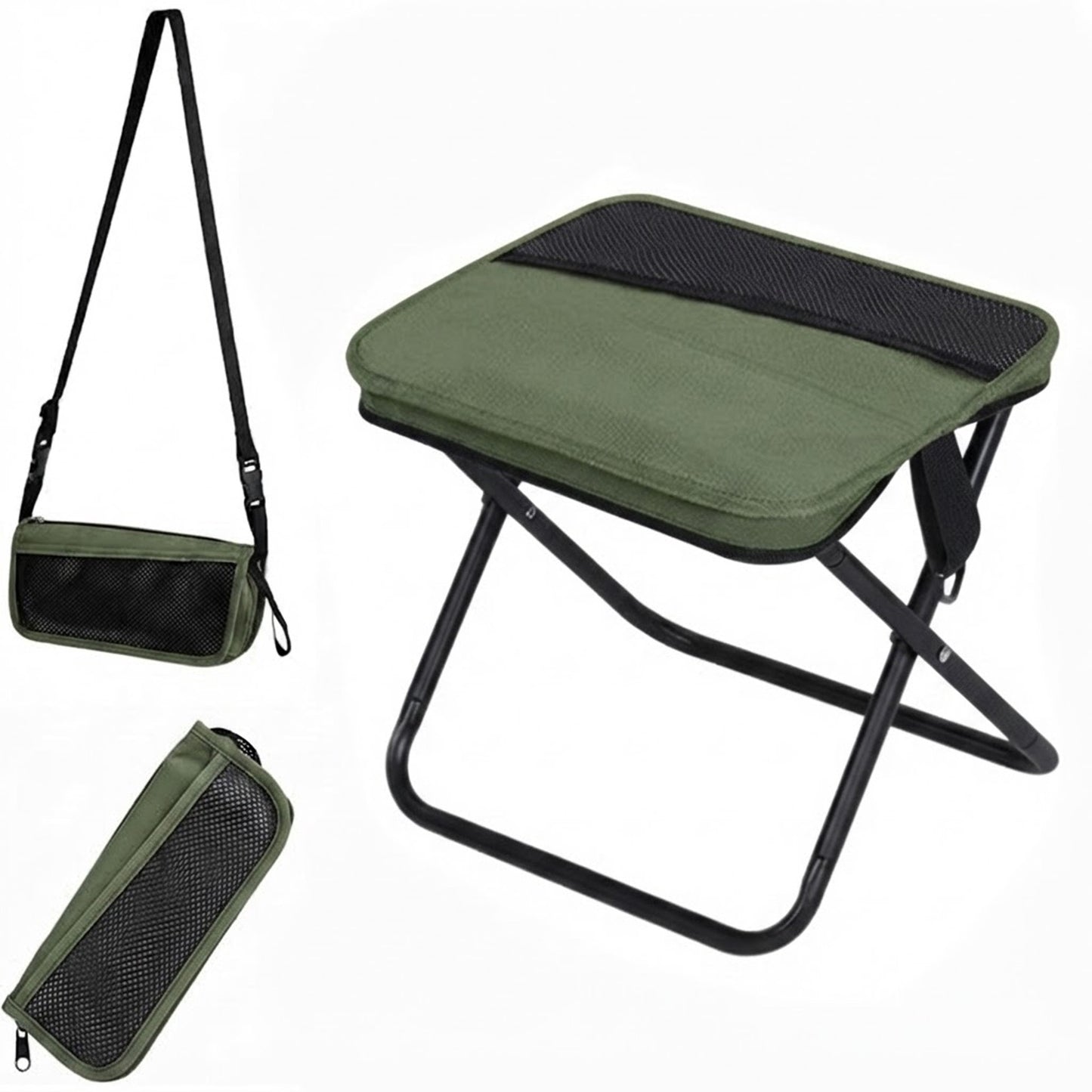 Multi-Use Foldable Camping Stool – Sturdy, Durable, And Compact