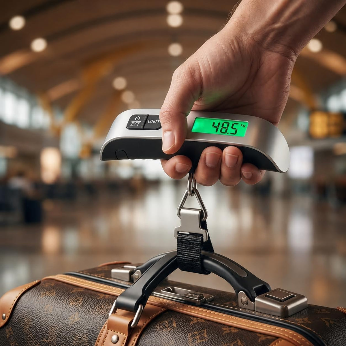 Digital Luggage Scale – Portable Hanging Suitcase Weight Scale