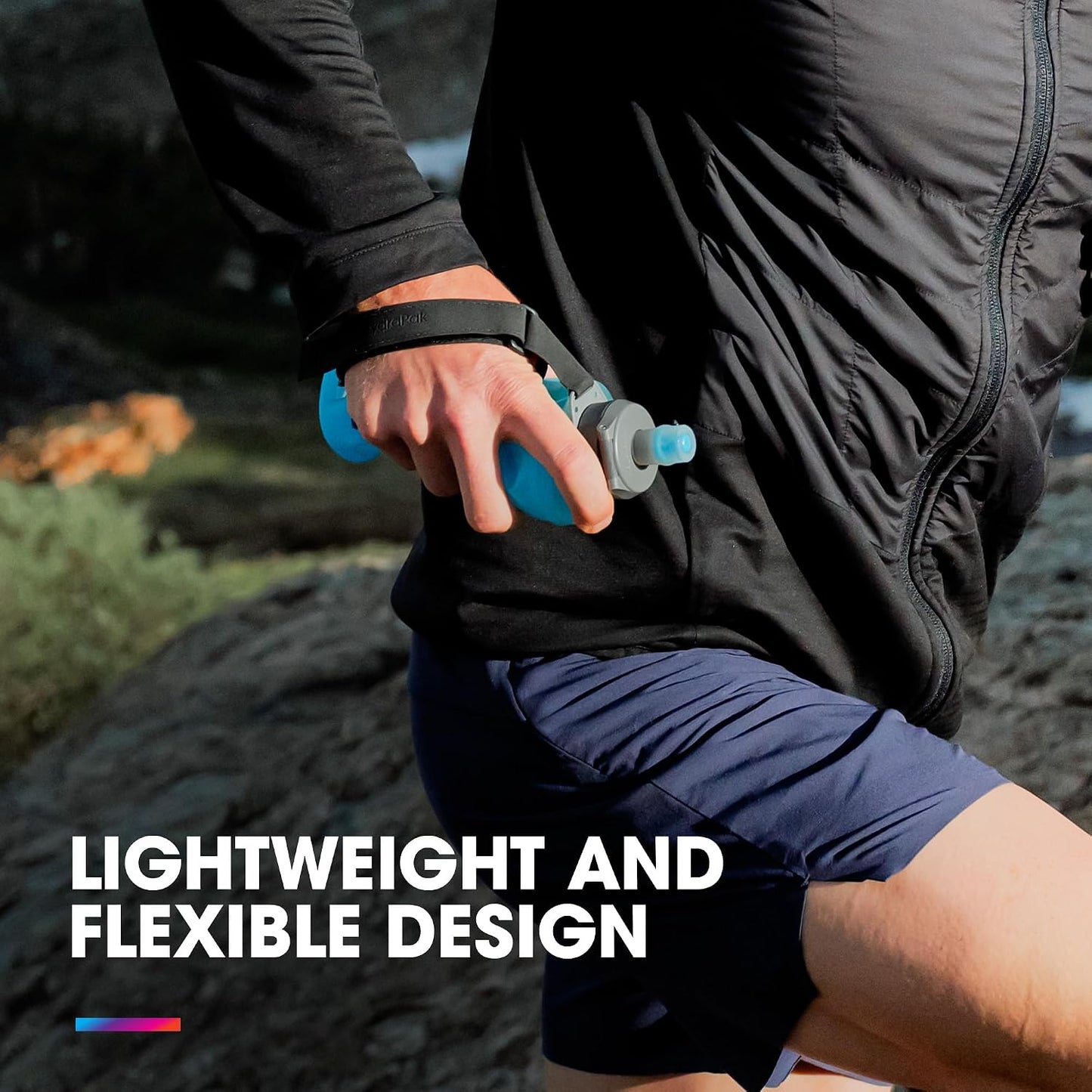 Reusable Squeeze Water Bottle for Jogging Running Hiking