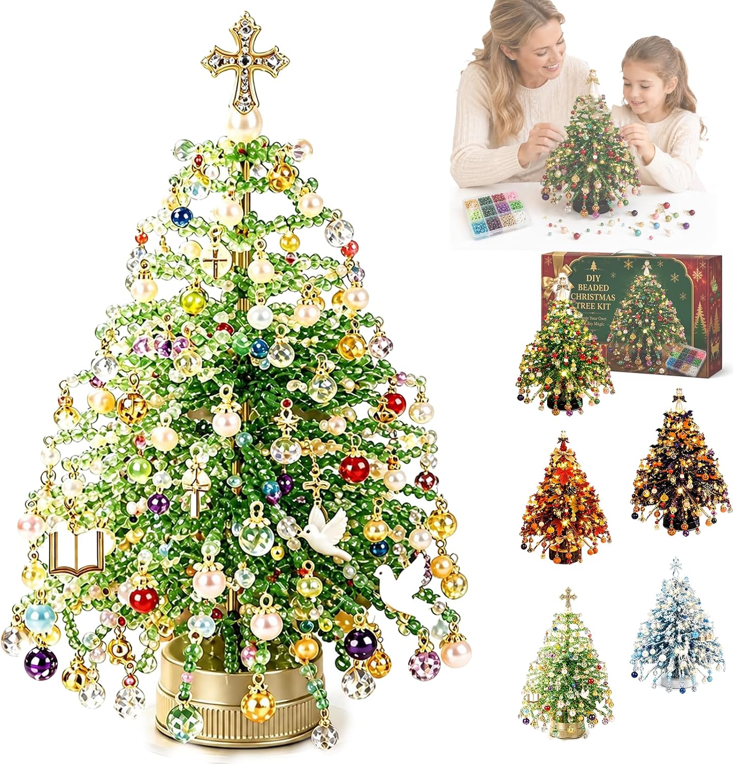 DIY Beaded Christmas Tree Kit