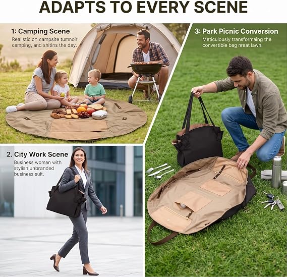 Reusable Grocery Bags, 37 in Foldable Shopping Bags