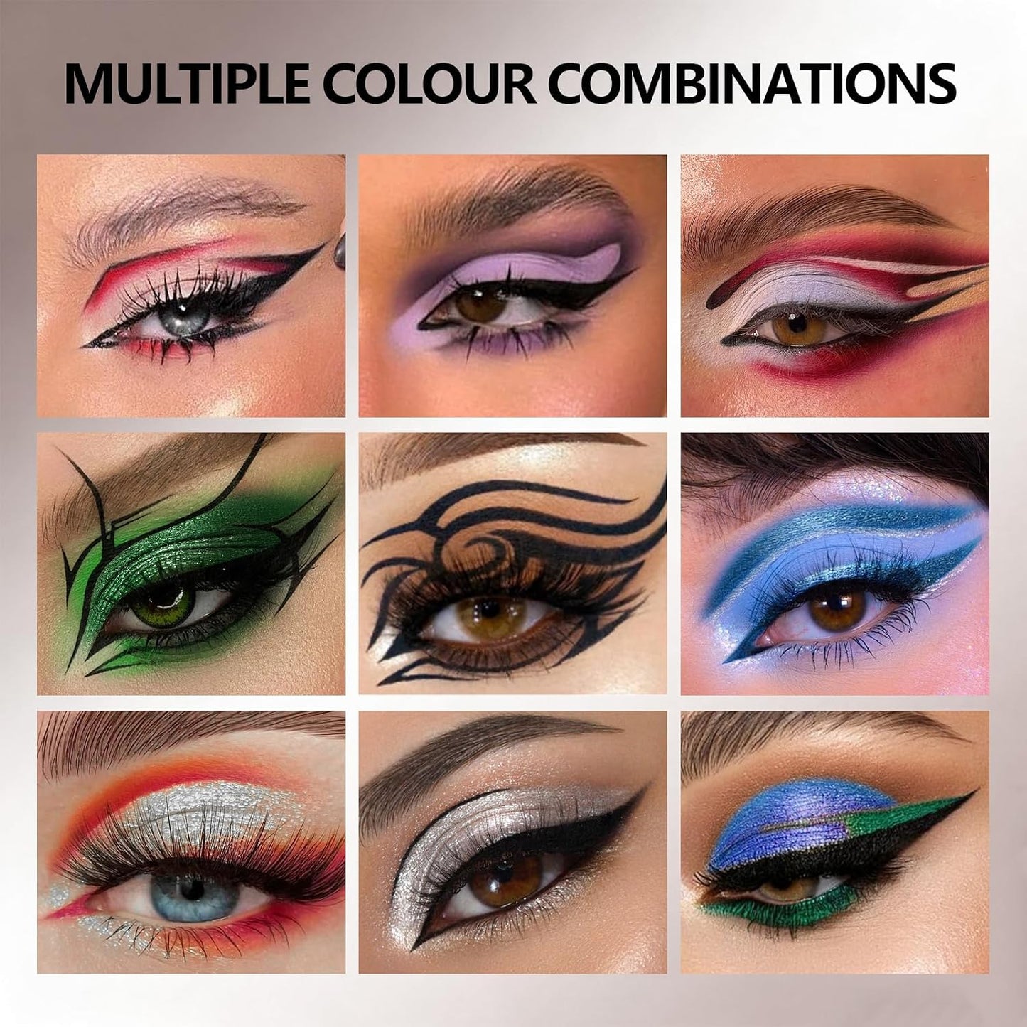 6-Color Eyeliner Set – Includes Pearlescent Dual-Use Eye & Lip Pencil