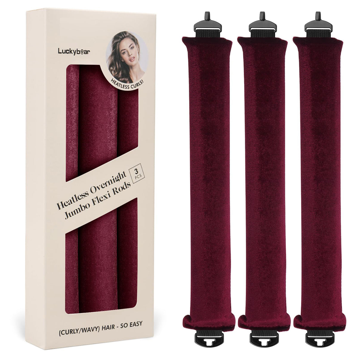 Overnight Heatless Hair Curler