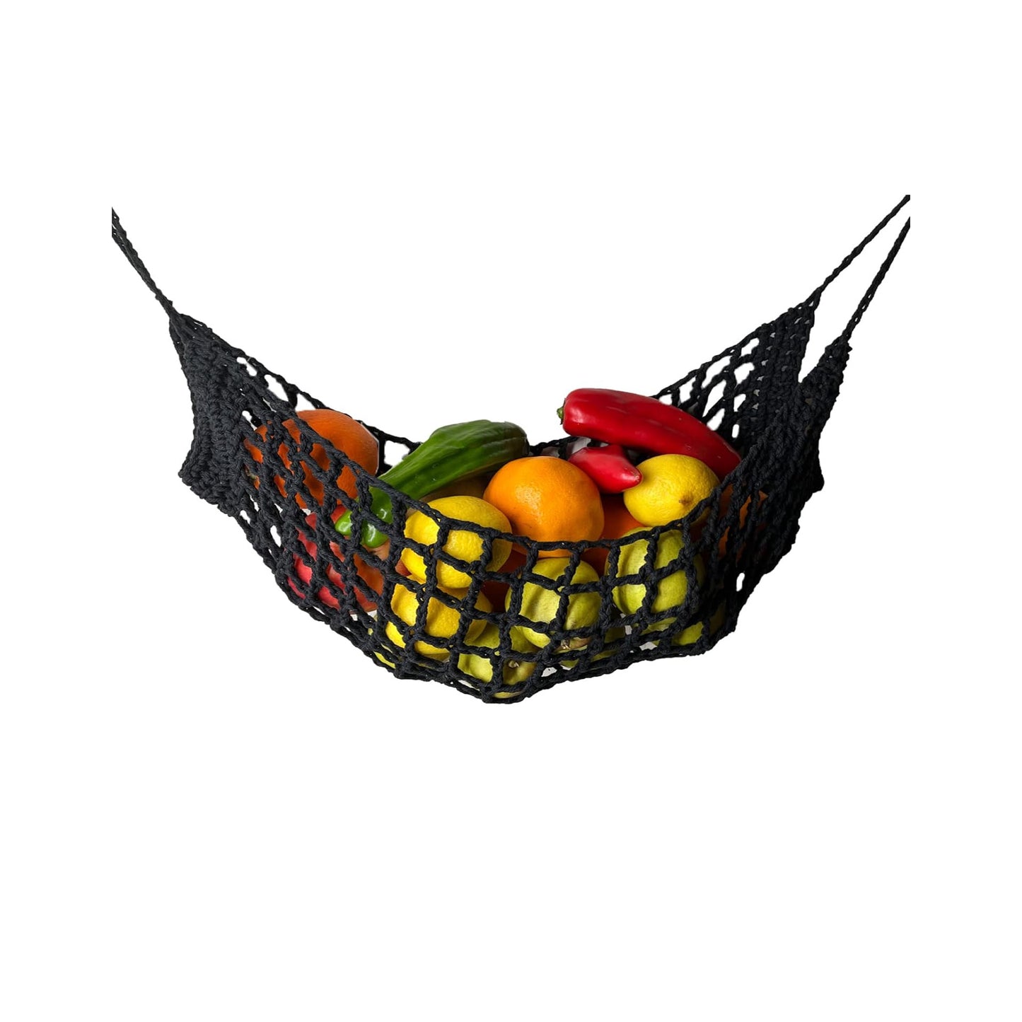 Hanging Fruit Hammock Under Cabinet