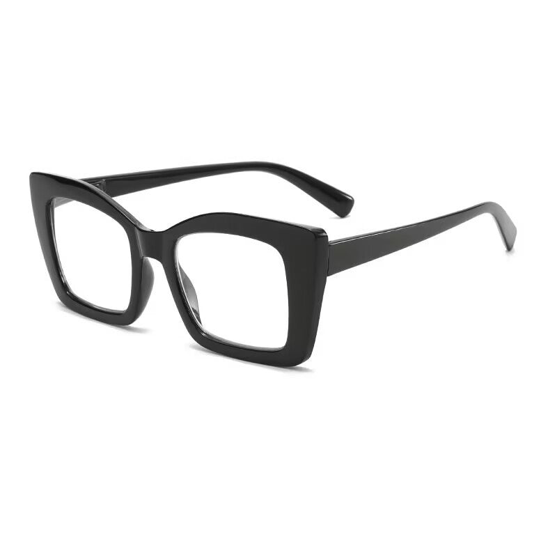 Oversized Square Reading Glasses - Anti-Blue Light Reading Glasses