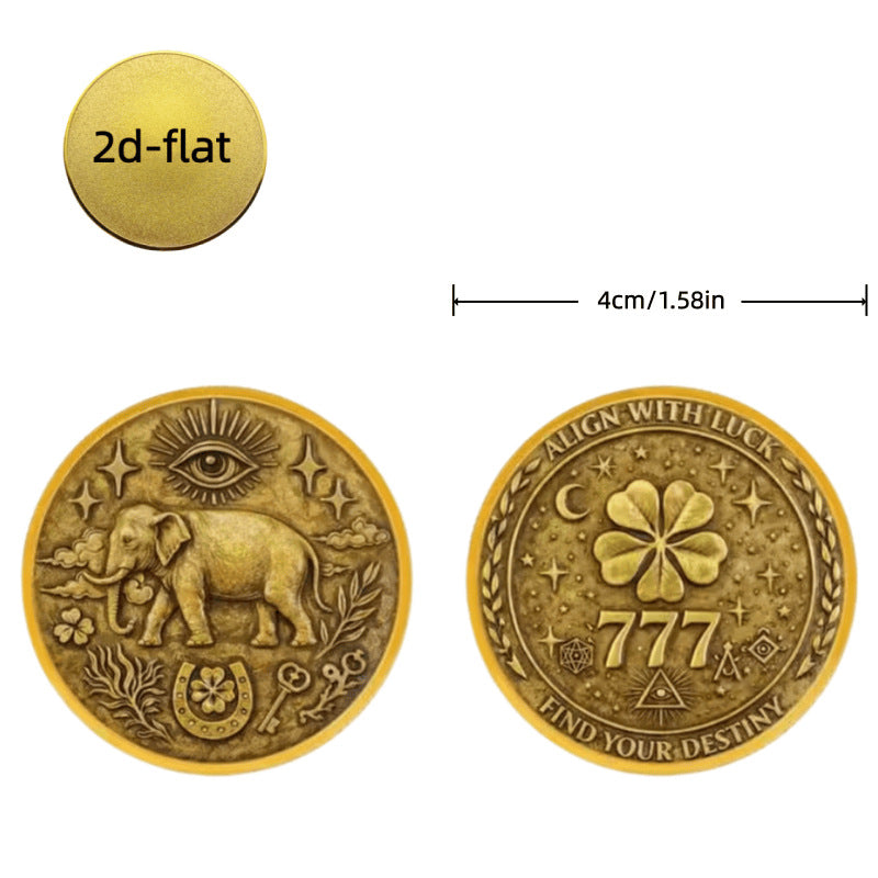 Lucky Commemorative Coins—Symbols Of Wealth And Good Fortune