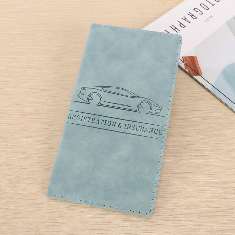 Car Registration And Insurance Card Holder, Car Document Holder