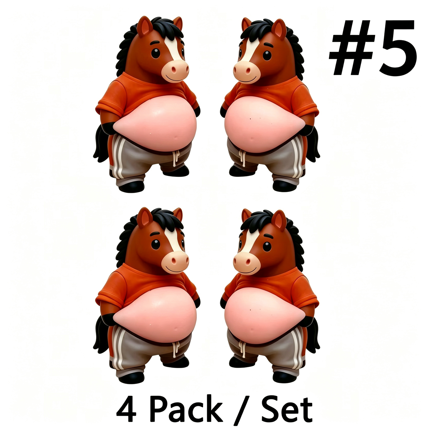4 Pcs / Set 3D Shiba Inu-Shaped Door Bumper – Silent Soft-Rubber Wall Protector