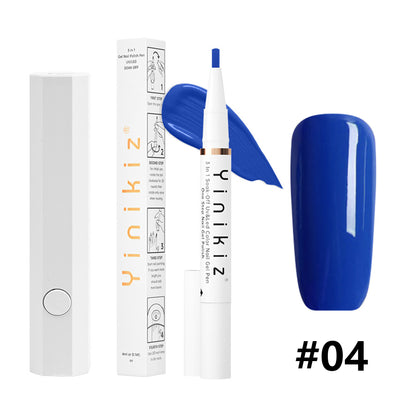 3 in 1 One Step Gel Nail Polish Pen with UV Light Kit