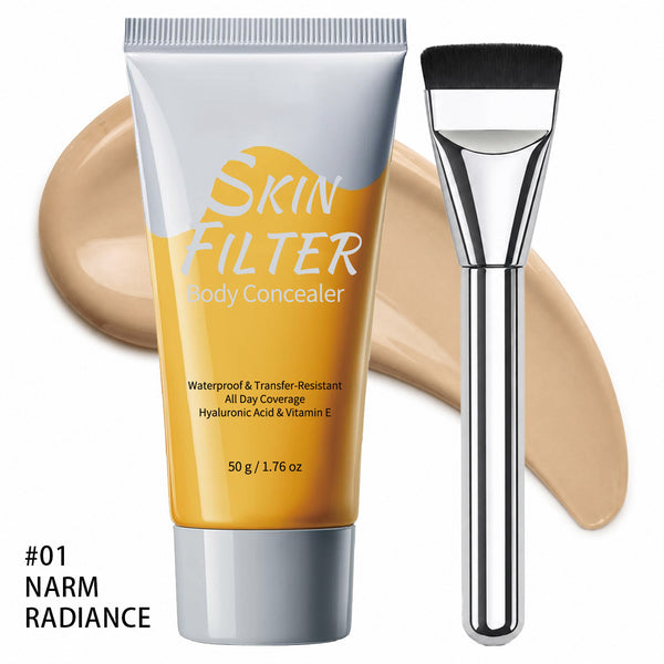 Cream Primer Brightening Makeup Base Includes flat brush