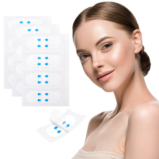 120PCS Invisible Waterproof Face-Lifting Stickers