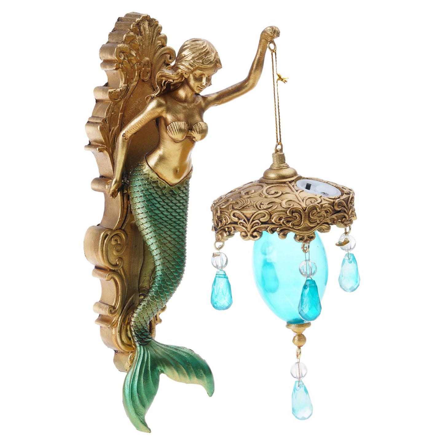 Vintage Mermaid Wall Lamp