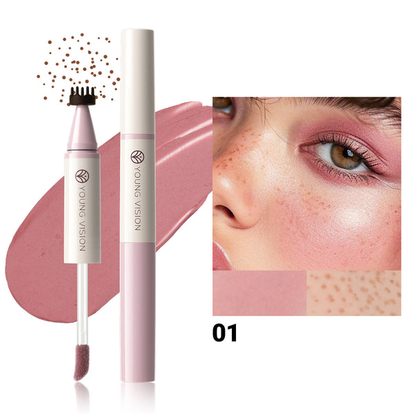 2-in-1 Freckle Stamp & Liquid Blush for Natural Daily Makeup