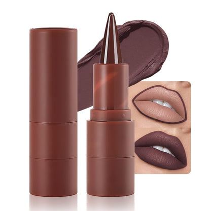 Deep Matte Crayon Lip Liner Lipstick Makeup