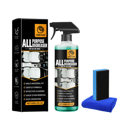 Multifunctional Heavy-Duty Degreasing Spray — Lemon Scent / Rapid Stain Removal
