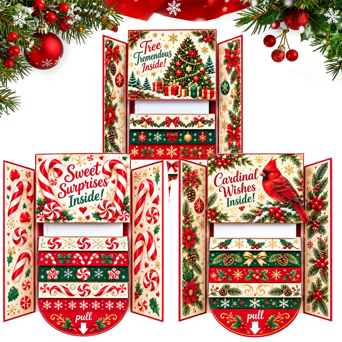 Waterfall Christmas Gift Card Booklet