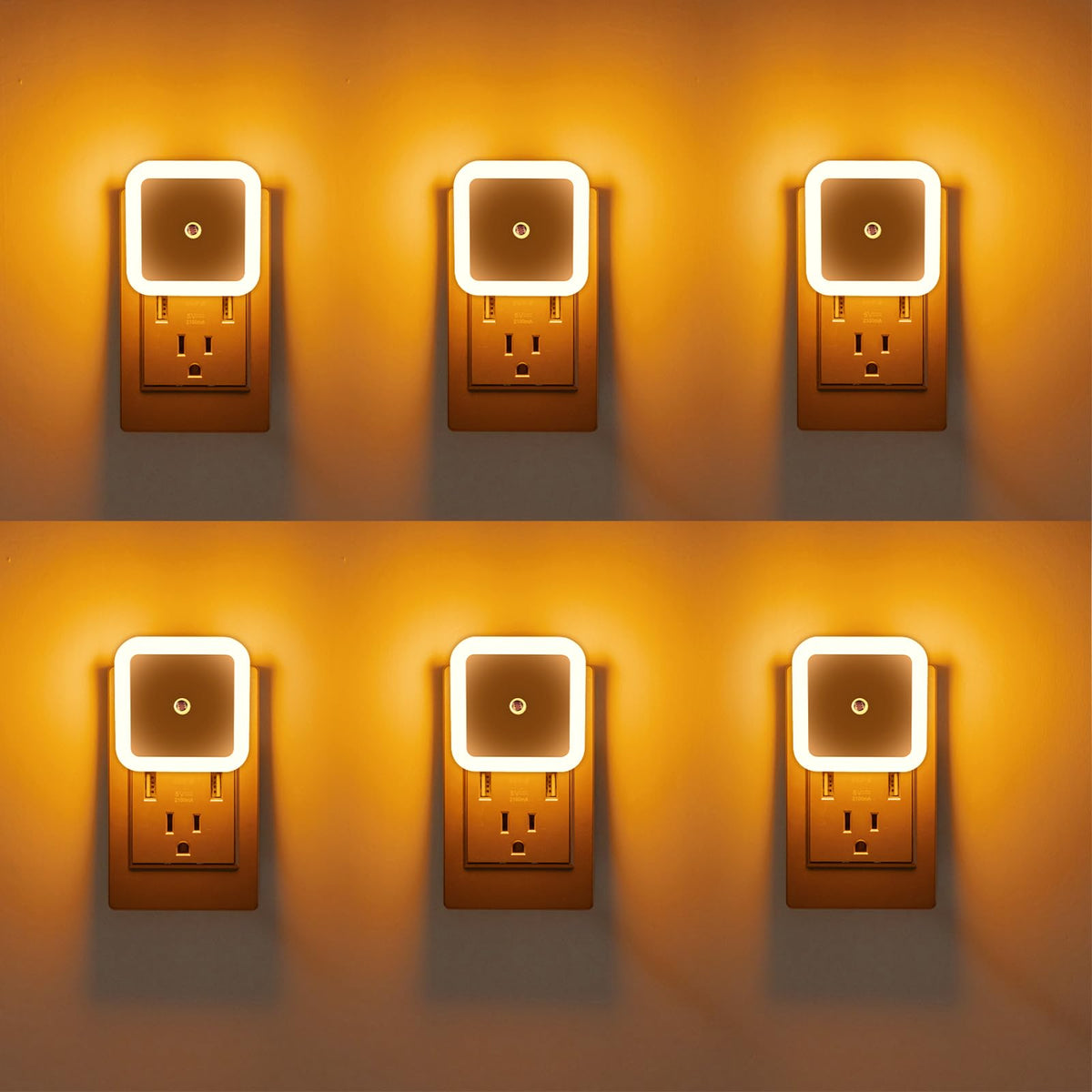 LED Night Lights Plug with Light Sensors