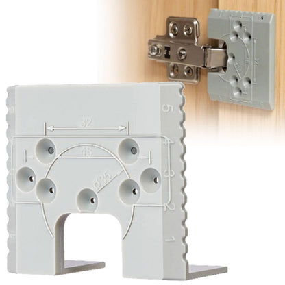 6 Pcs Magnetic Cabinet Door Hinge Spacer with Scale