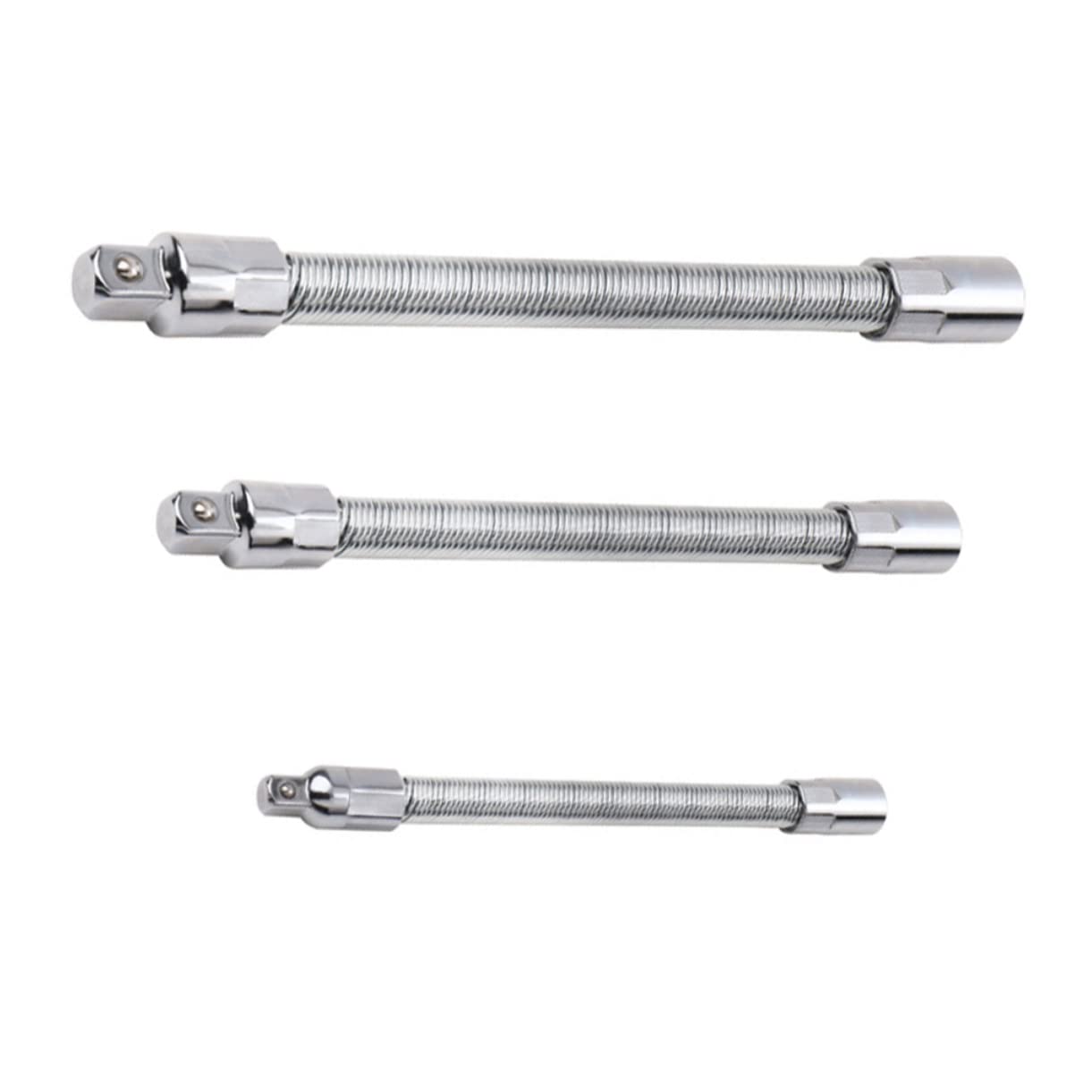 Flexible Spring Steel Bit Extension Rods Set for Electric Drill
