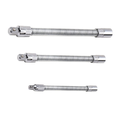 Flexible Spring Steel Bit Extension Rods Set for Electric Drill