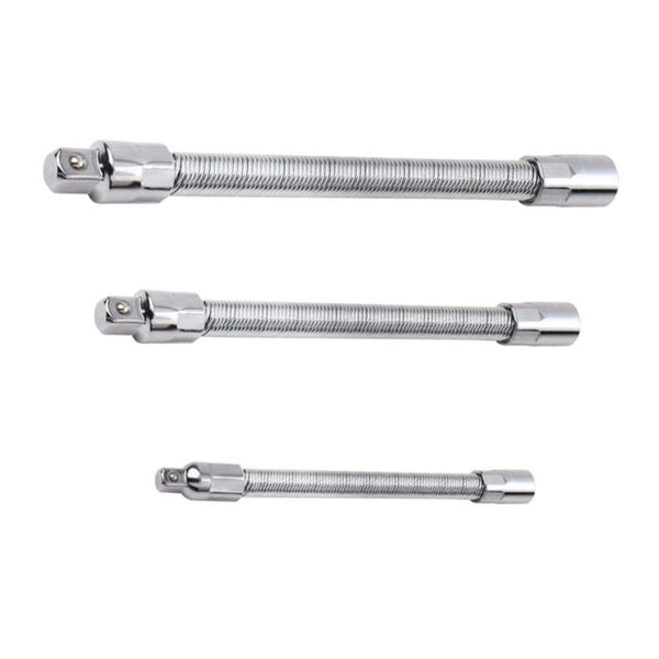 Flexible Spring Steel Bit Extension Rods Set for Electric Drill