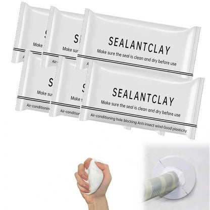 6 Pack Moldable Sealant Clay