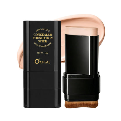 Concealer Foundation Stick with Brush for Even skin tone