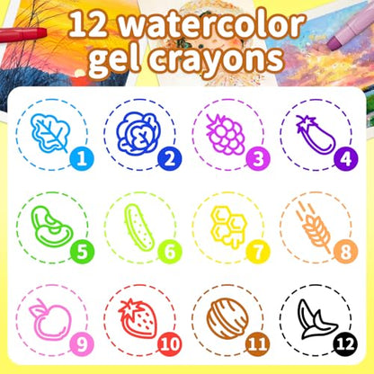 Water Silky Crayon Set