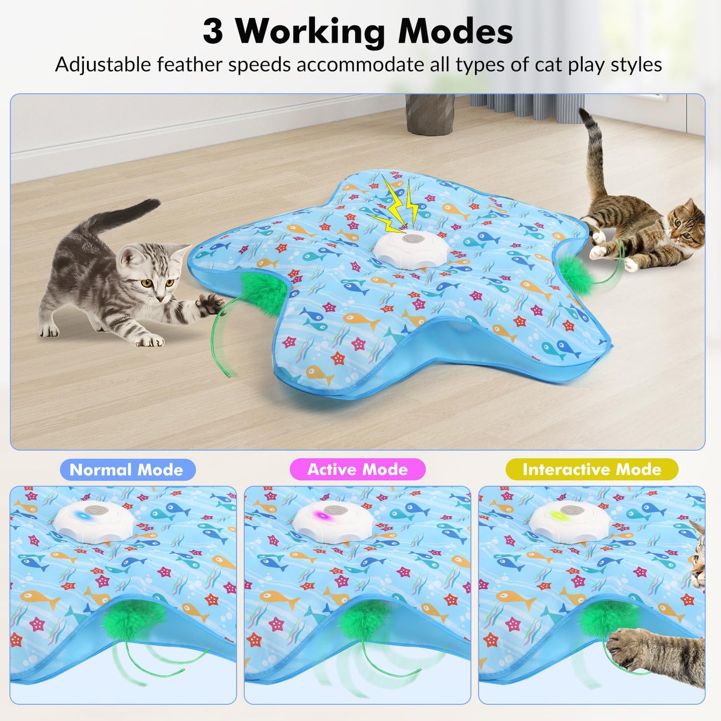 Hide and Seek Interactive Cat Toys