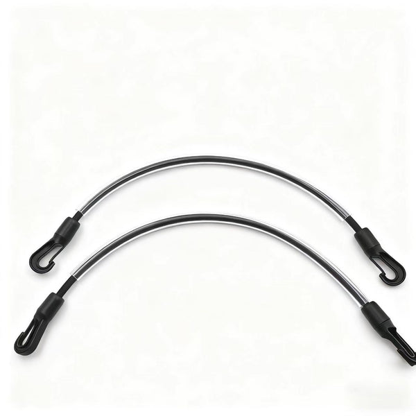 2 PCS Adjustable Elastic Horse Blanket Straps