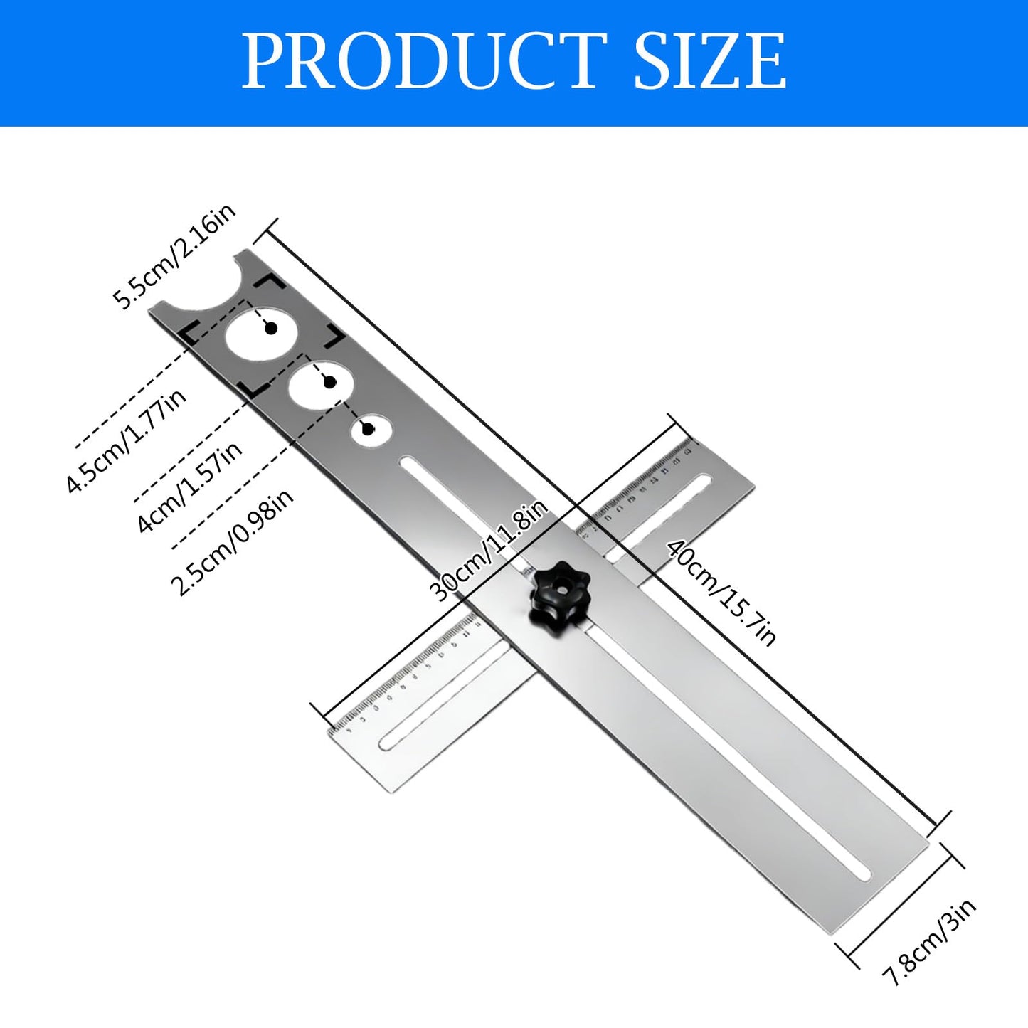Adjustable Ceramic Tile Hole Locator