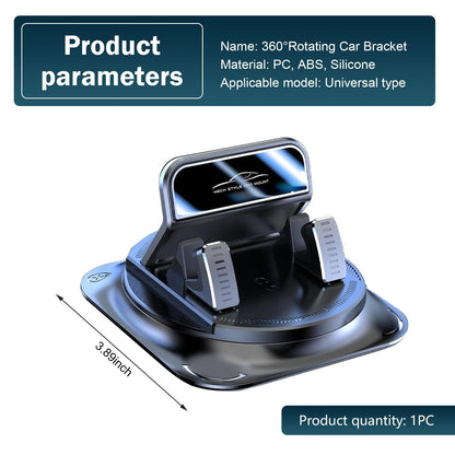 360° Rotatable Suction Car Phone Holder